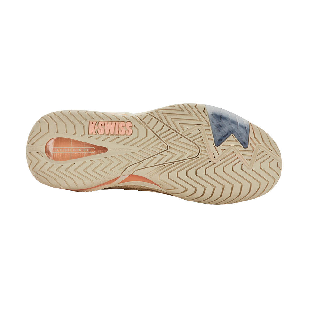 Pickleball K-Swiss Ultra Shot 4 Pickleball Shoe - Whitecap Gray/Peach Parfait/Egret Whitecap Gray/Peach Parfait/Egret