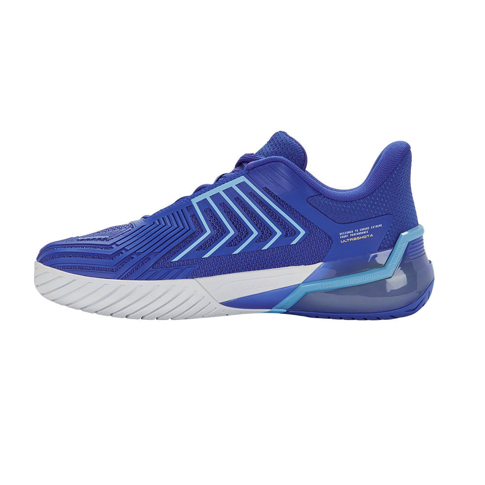 Pickleball K-Swiss K-Frame Pickleball Shoe - White/Dazzling Blue White/Dazzling Blue/Baltic Sea