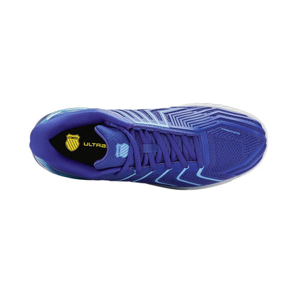 Pickleball K-Swiss K-Frame Pickleball Shoe - White/Dazzling Blue White/Dazzling Blue/Baltic Sea