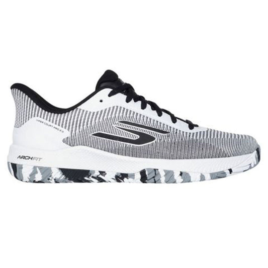 Pickleball Skechers Viper Court Pro 2.0 Wide Shoe White/Black