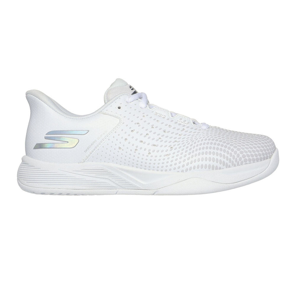 Pickleball Skechers Viper Court Reload  Pickleball Shoe Gray/Purple