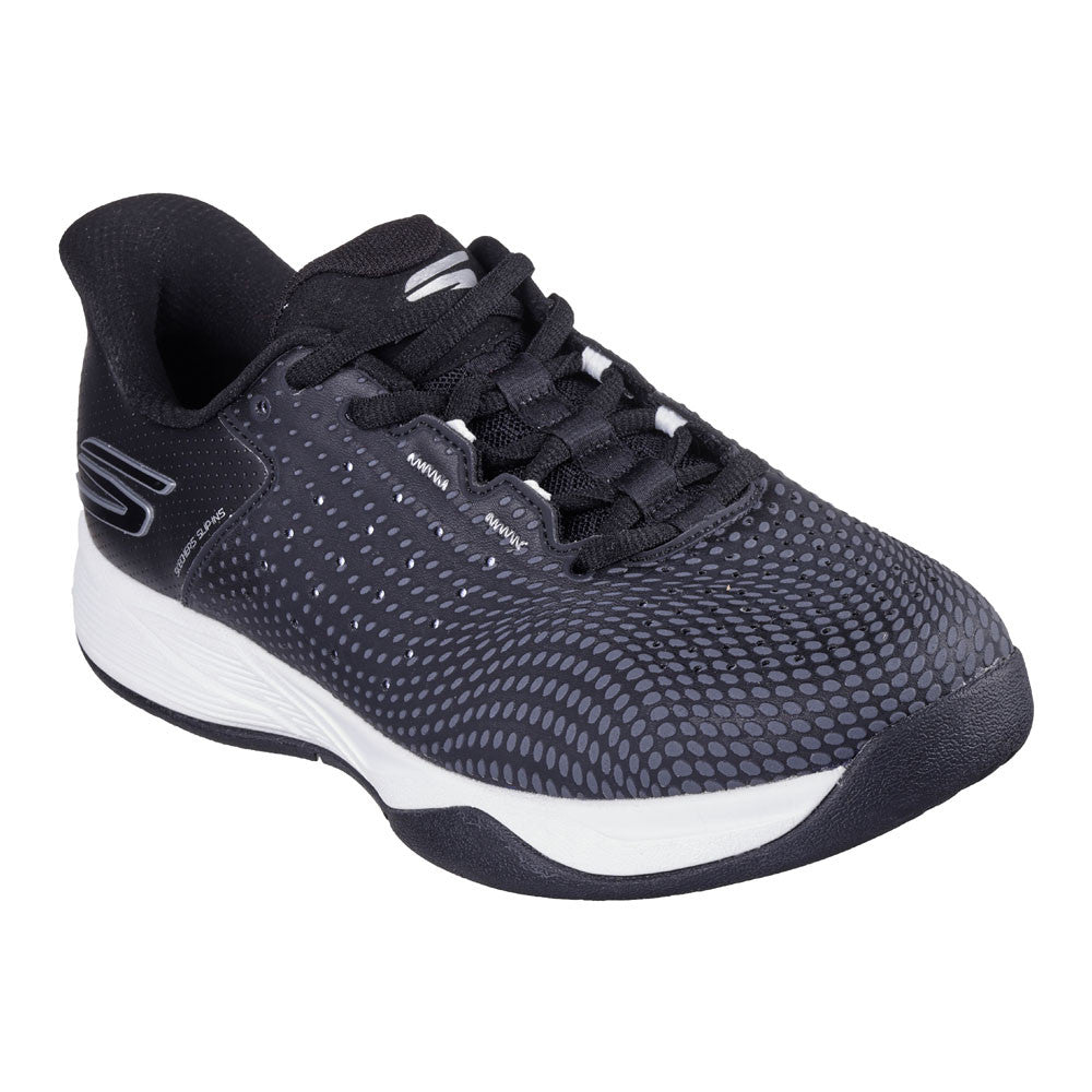 Pickleball Skechers Viper Court Reload  Pickleball Shoe Gray/Purple