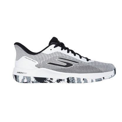 Pickleball Skechers Viper Court Pro 2.0 White/Black  Shoe White/Black