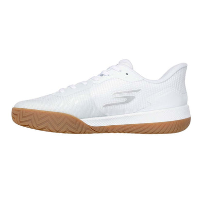 Pickleball Skechers Viper Court Pro Wide Shoe -White/Black White