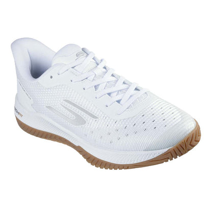 Pickleball Skechers Viper Court Pro Wide Shoe -White/Black White