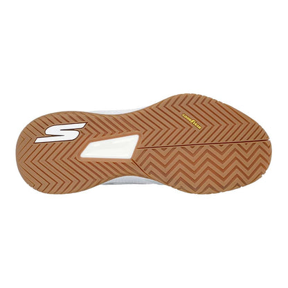 Pickleball Skechers Viper Court Pro Wide Shoe -White/Black White