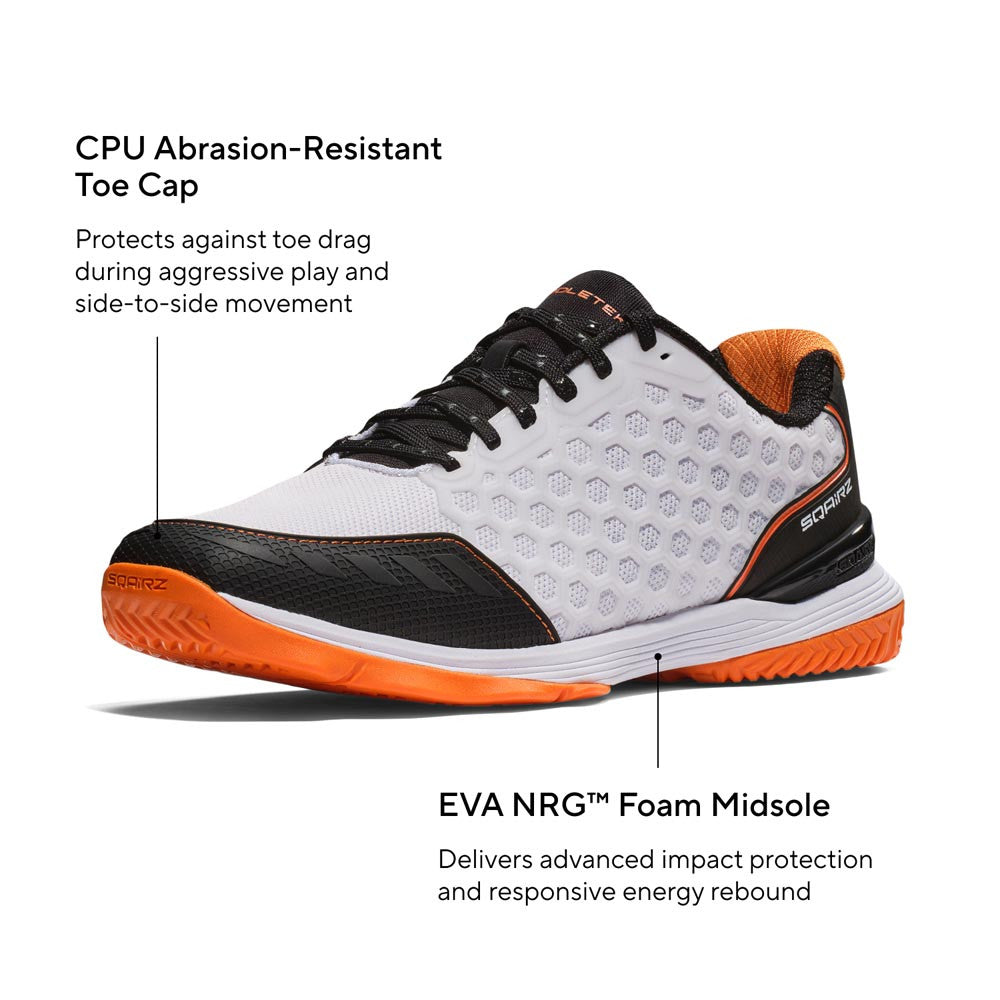 Pickleball SQAIRZ XRZ2™ Pickleball Court Shoes - Ember Ember