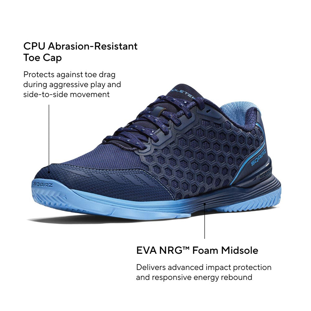 Pickleball SQAIRZ XRZ2™ Pickleball Court Shoes - Ember High Tide