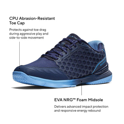 Pickleball SQAIRZ XRZ2™ Pickleball Court Shoes - Ember High Tide