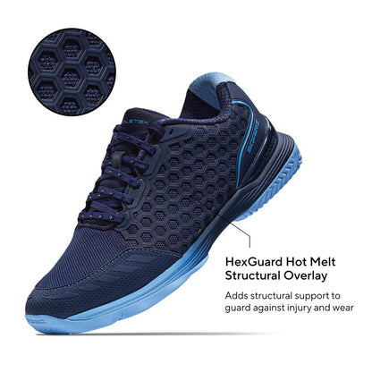 Pickleball SQAIRZ XRZ2™ Pickleball Court Shoes - Ember High Tide
