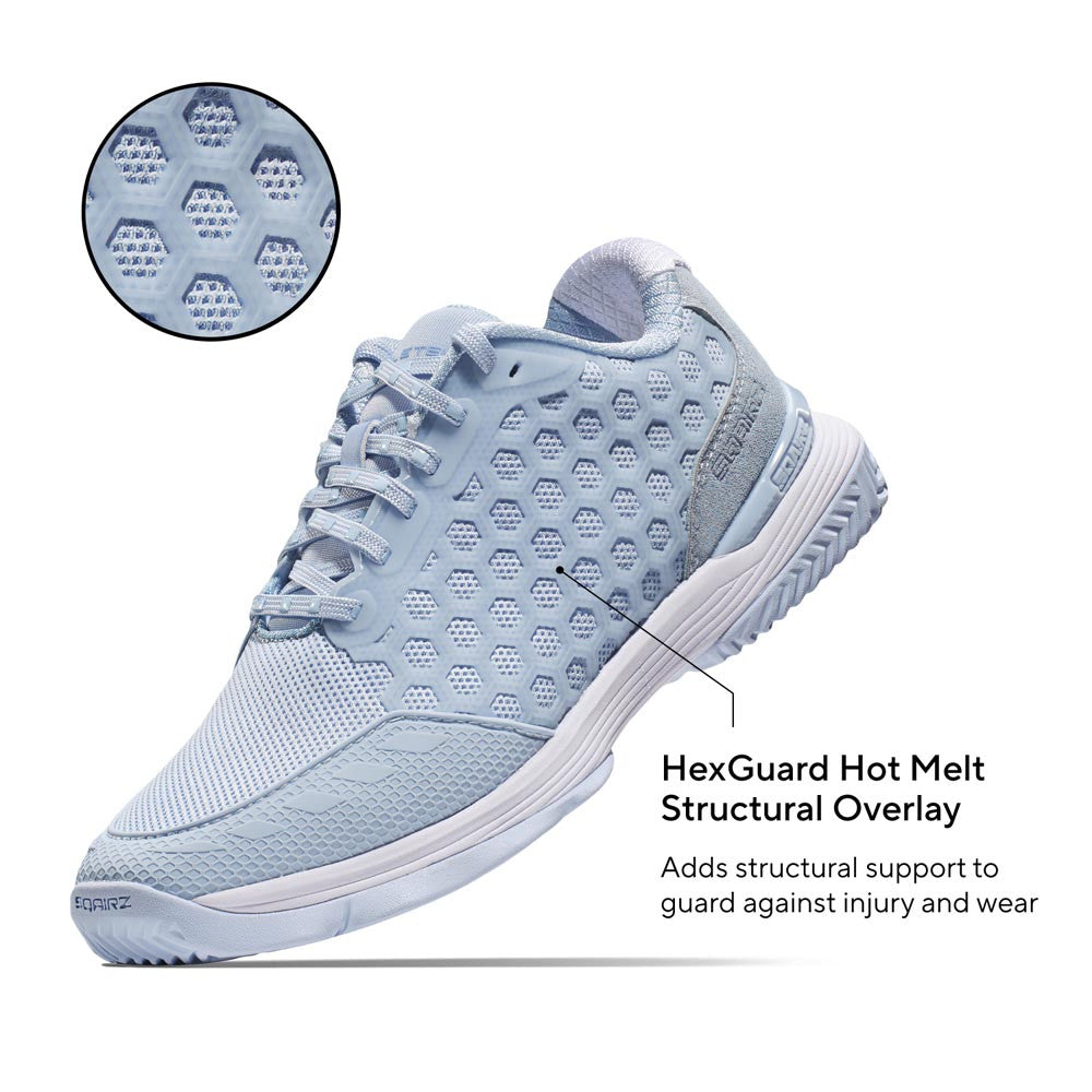 Pickleball SQAIRZ XRZ2™ Pickleball Court Shoes - Glacier Glacier