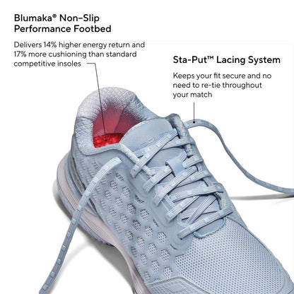 Pickleball SQAIRZ XRZ2™ Pickleball Court Shoes - Glacier Glacier