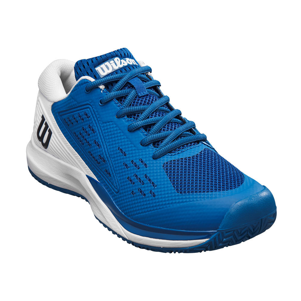 Pickleball Wilson Rush Pro Ace Pickleball Court Shoe for Men Deja Vu Blue/White/Black