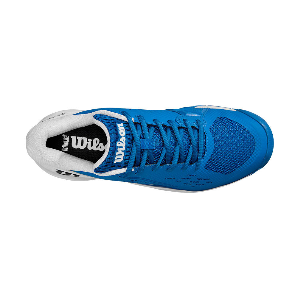 Pickleball Wilson Rush Pro Ace Pickleball Court Shoe for Men Deja Vu Blue/White/Black