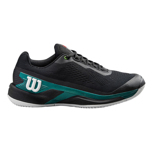 Pickleball Wilson Rush Pro 4.0 BLADE  Shoe Black/Black/Deep Teal