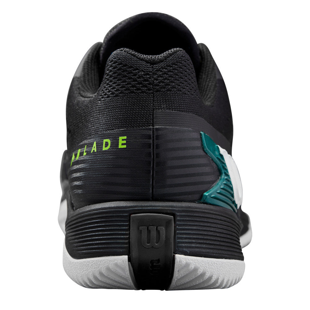 Pickleball Wilson Rush Pro 4.0 BLADE  Shoe Black/Black/Deep Teal