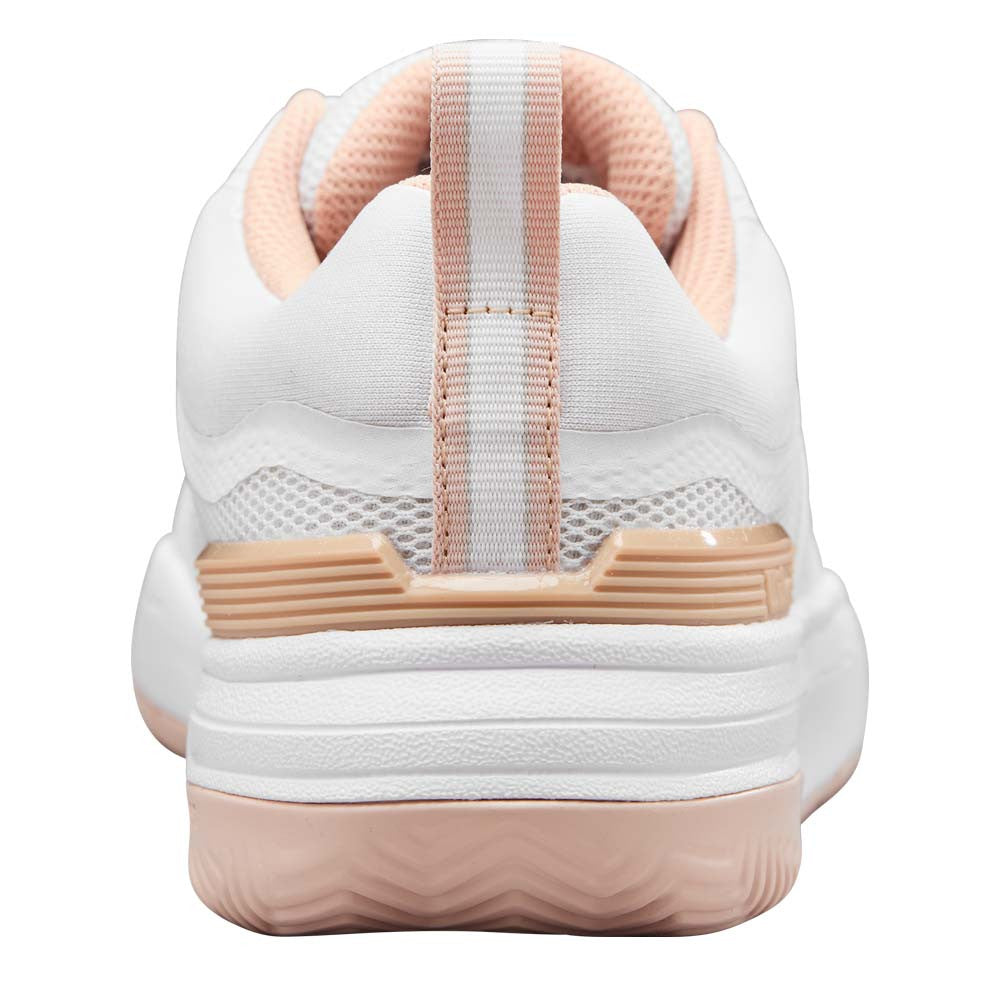 Pickleball Wilson Pickle Pro White/White/Cameo Rose  Pickleball Shoe White/White/Cameo Rose