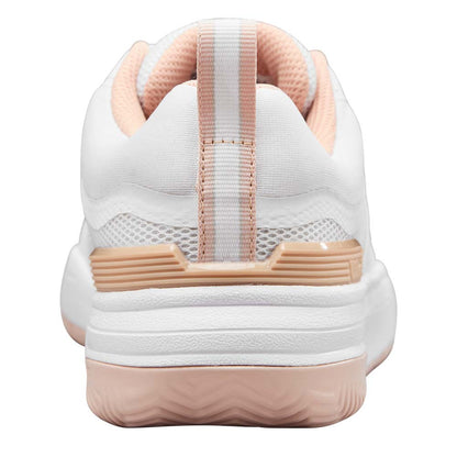 Pickleball Wilson Pickle Pro White/White/Cameo Rose  Pickleball Shoe White/White/Cameo Rose