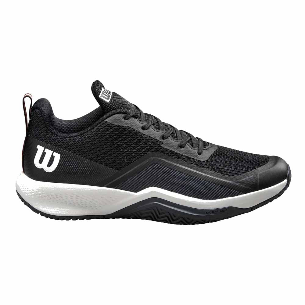 Pickleball Wilson Rush Pro LITE  Shoe Black/Ebony/White
