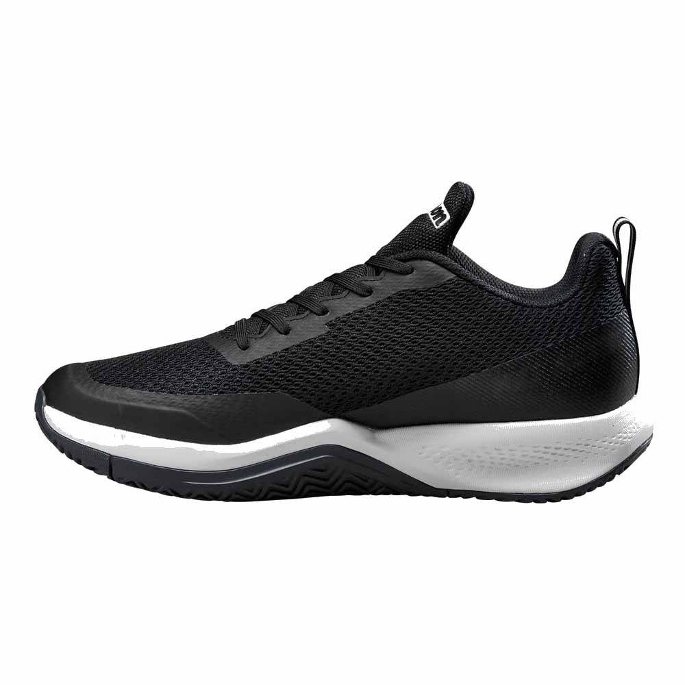 Pickleball Wilson Rush Pro LITE  Shoe Black/Ebony/White
