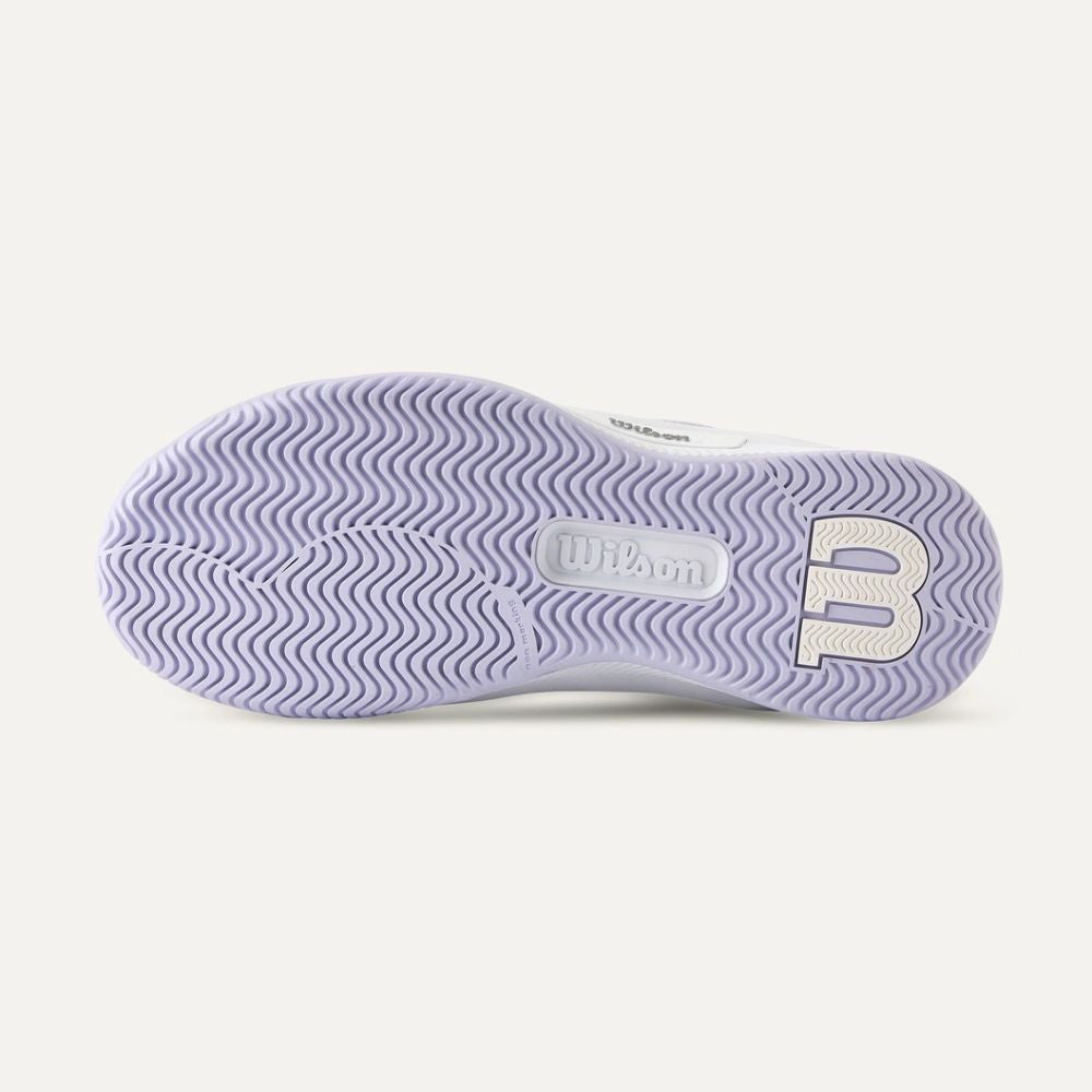 Pickleball Wilson Intrigue Pro Court   White/Lavender Blue/Silver Shoe White/Lavender Blue/Silver