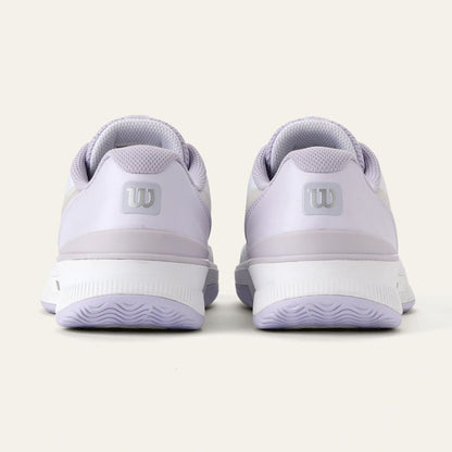 Pickleball Wilson Intrigue Pro Court   White/Lavender Blue/Silver Shoe White/Lavender Blue/Silver