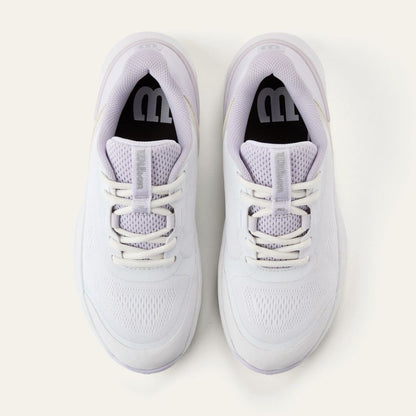 Pickleball Wilson Intrigue Pro Court   White/Lavender Blue/Silver Shoe White/Lavender Blue/Silver