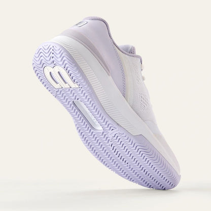 Pickleball Wilson Intrigue Pro Court   White/Lavender Blue/Silver Shoe White/Lavender Blue/Silver