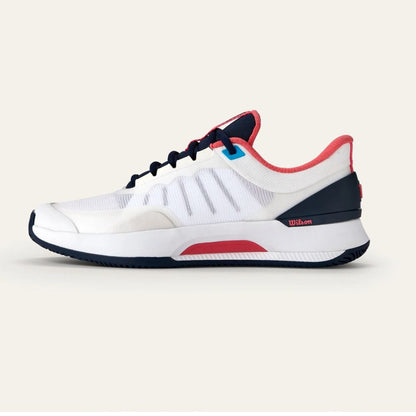 Pickleball Wilson Intrigue Pro Court White/Navy Blazer/Dubarry  Shoe White/Navy Blazer/Dubarry