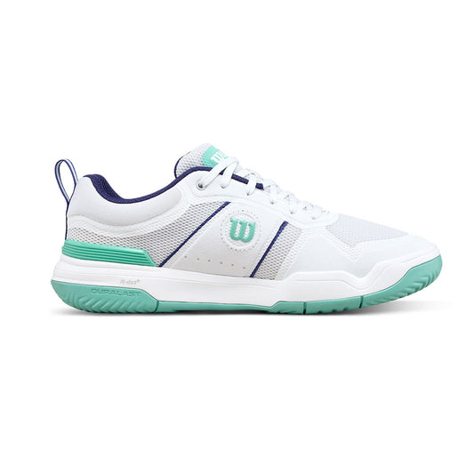 Pickleball Wilson Pickle Pro  Pickleball Shoe White/Bay/Skipper Blue