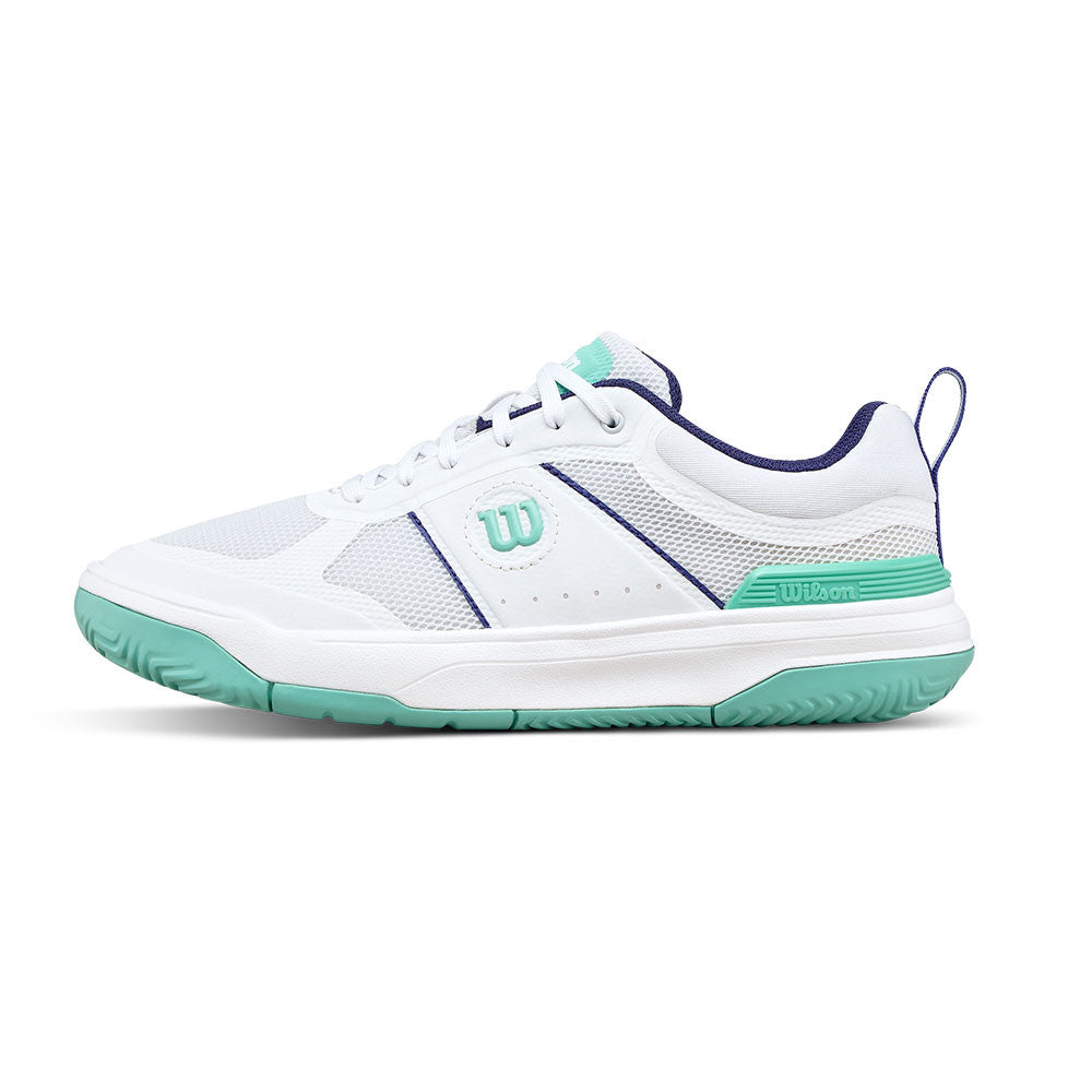 Pickleball Wilson Pickle Pro  Pickleball Shoe White/Bay/Skipper Blue