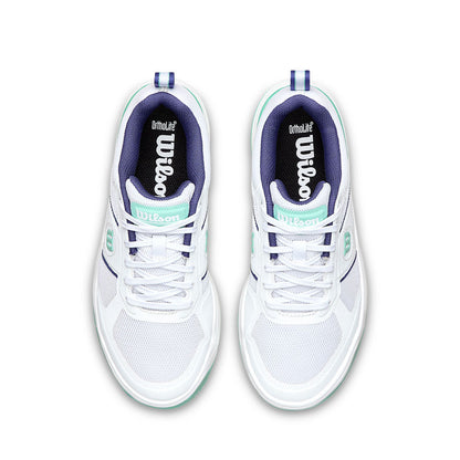 Pickleball Wilson Pickle Pro  Pickleball Shoe White/Bay/Skipper Blue