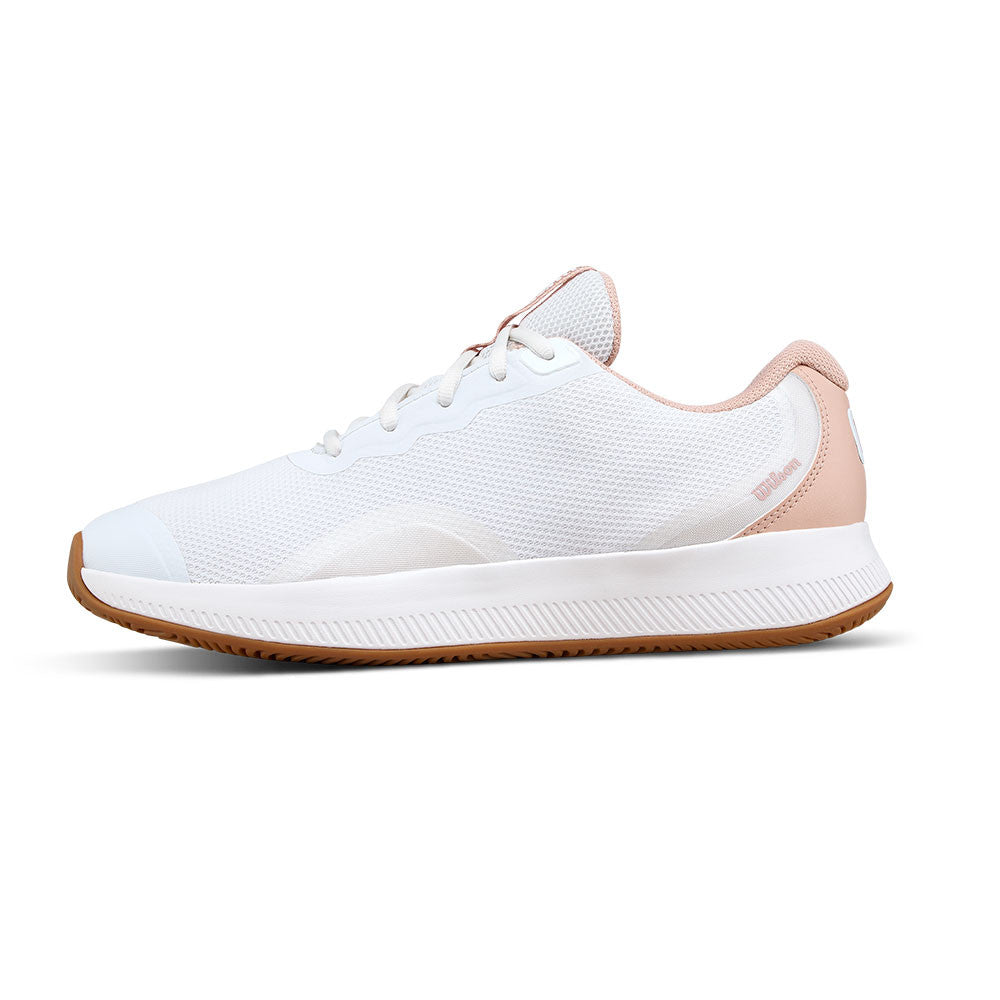 Pickleball Wilson Intrigue Lite Court Shoe White/Cameo Rose/Gum