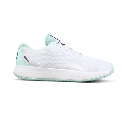 Pickleball Wilson Intrigue Pro Pickleball Court Shoe for Women White/Bay/Skipper Blue