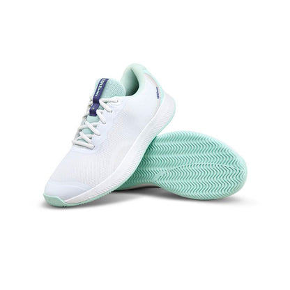 Pickleball Wilson Intrigue Pro Pickleball Court Shoe for Women White/Bay/Skipper Blue