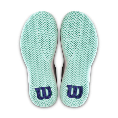 Pickleball Wilson Intrigue Pro Pickleball Court Shoe for Women White/Bay/Skipper Blue
