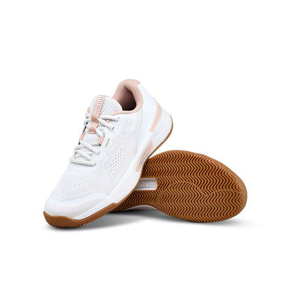 Pickleball Wilson Intrigue Pro Pickleball Court Shoe for Women White/Cameo Rose/Gum