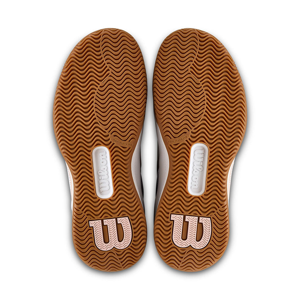 Pickleball Wilson Intrigue Pro Pickleball Court Shoe for Women White/Cameo Rose/Gum
