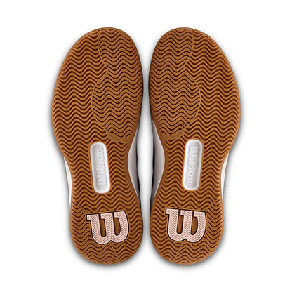 Pickleball Wilson Intrigue Pro Pickleball Court Shoe for Women White/Cameo Rose/Gum