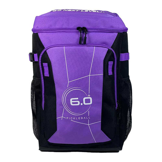Pickleball Six Zero Pickleball Performance Backpack Black