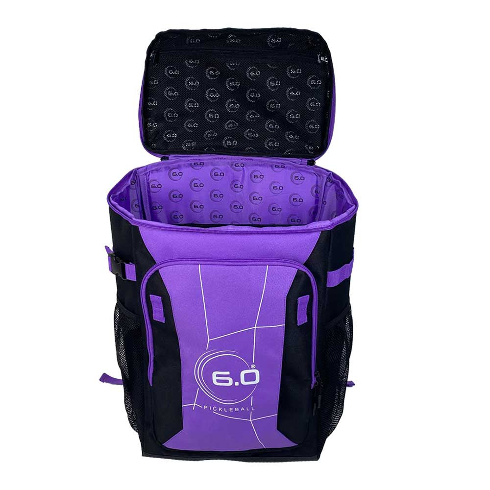 Pickleball Six Zero Pickleball Performance Backpack Black