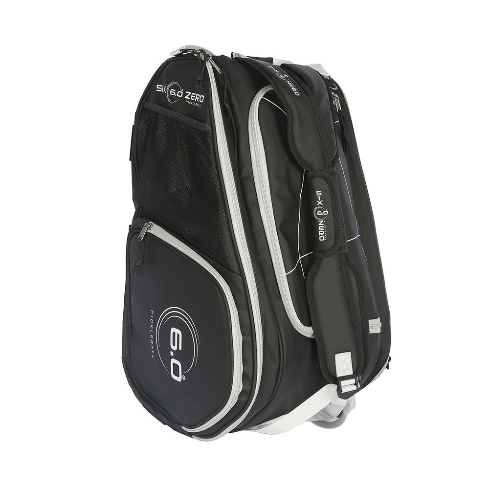 Pickleball Six Zero Pro Pickleball Tour Bag Black/Cherry Pink