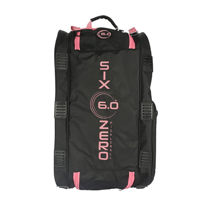 Pickleball Six Zero Pro Pickleball Tour Bag Black/Cherry Pink