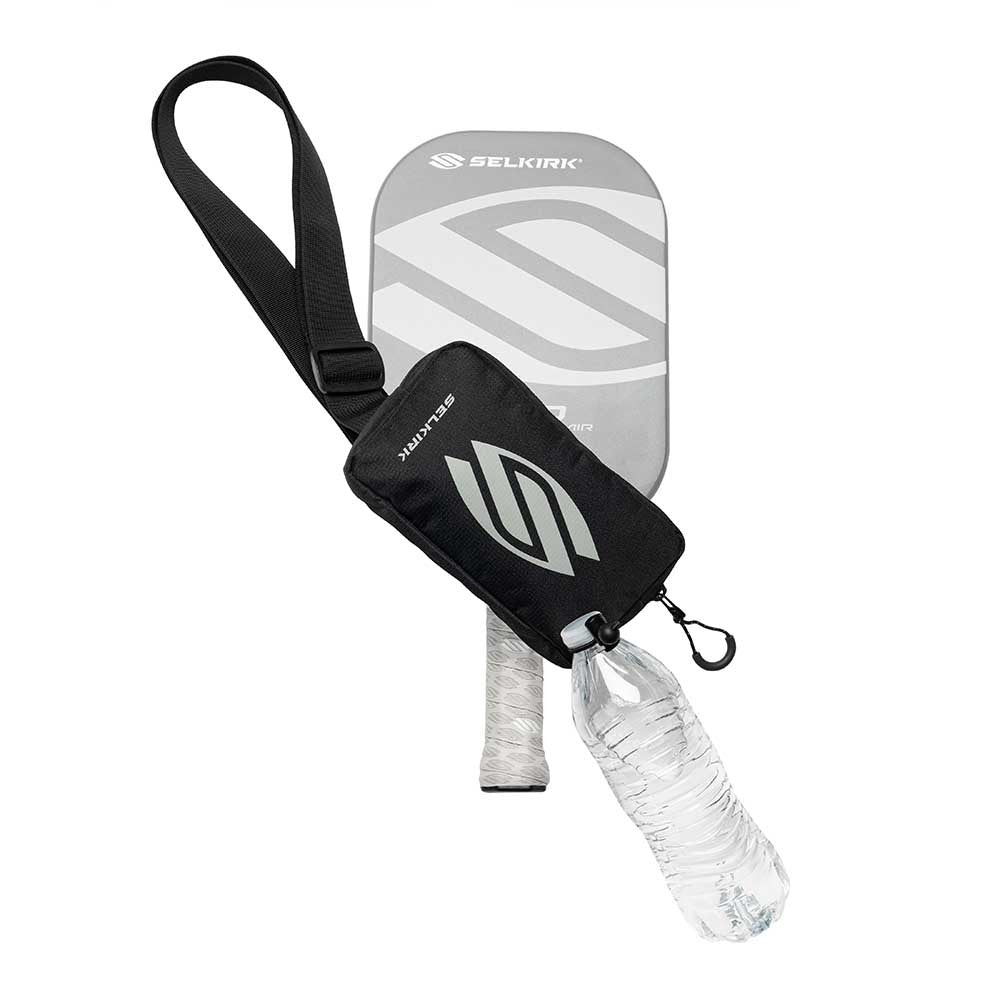 Pickleball Selkirk Cross Body Mini Pickleball Pack Black