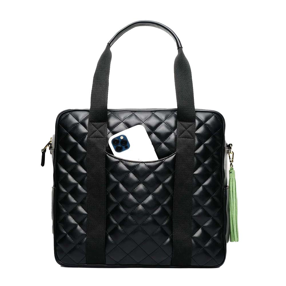 Pickleball Trelle Co Simpatico Tote Bag Black