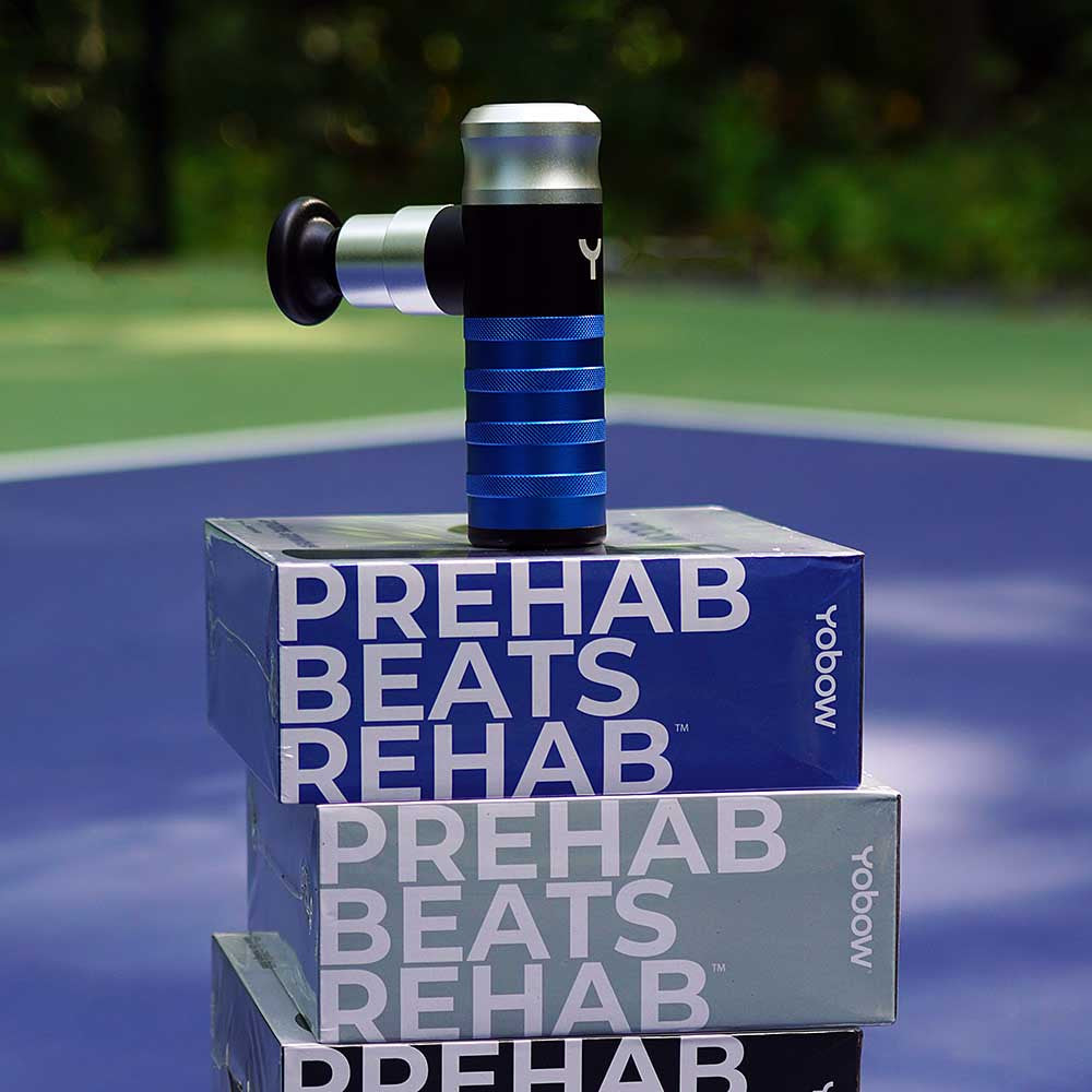 Pickleball Yobow Performance Products Therapeutic Massage Pistol Black