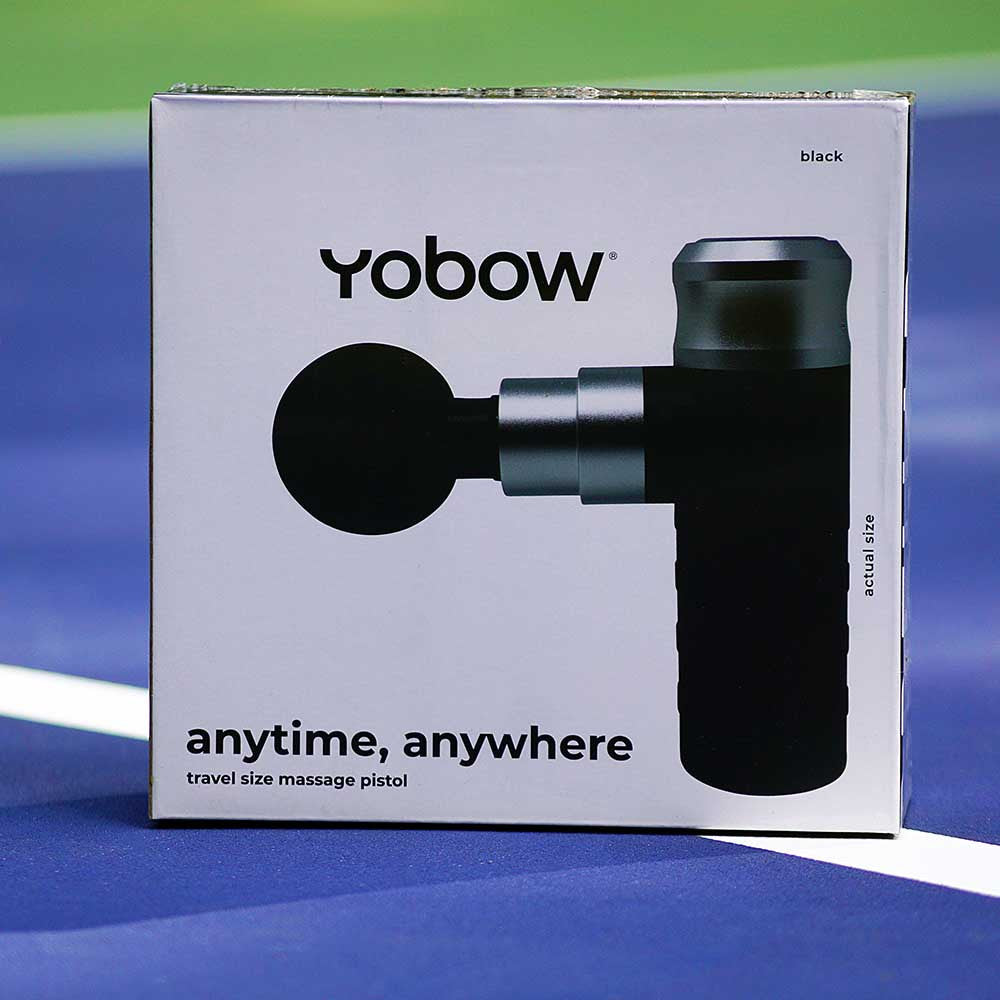Pickleball Yobow Performance Products Therapeutic Massage Pistol Black