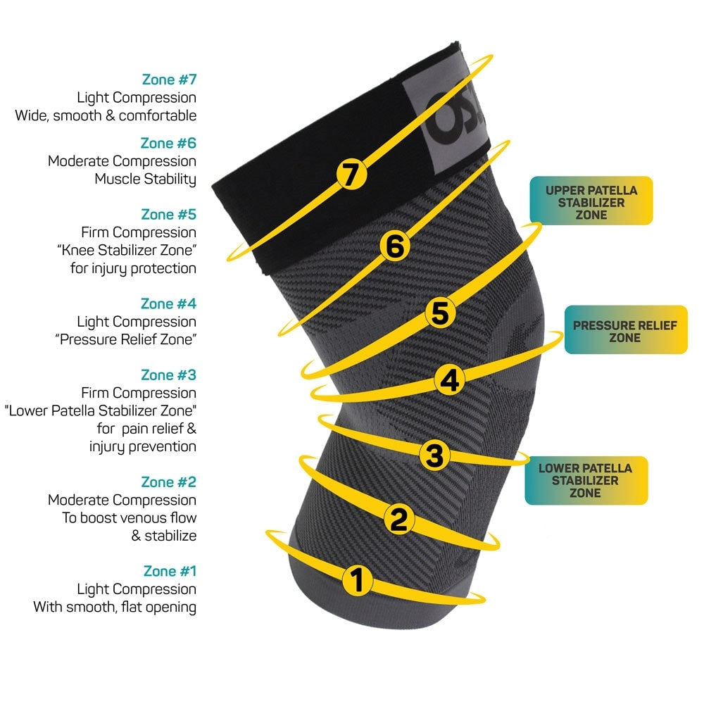 Pickleball OS1st  KS7+ Adjustable Performance Knee Sleeve
