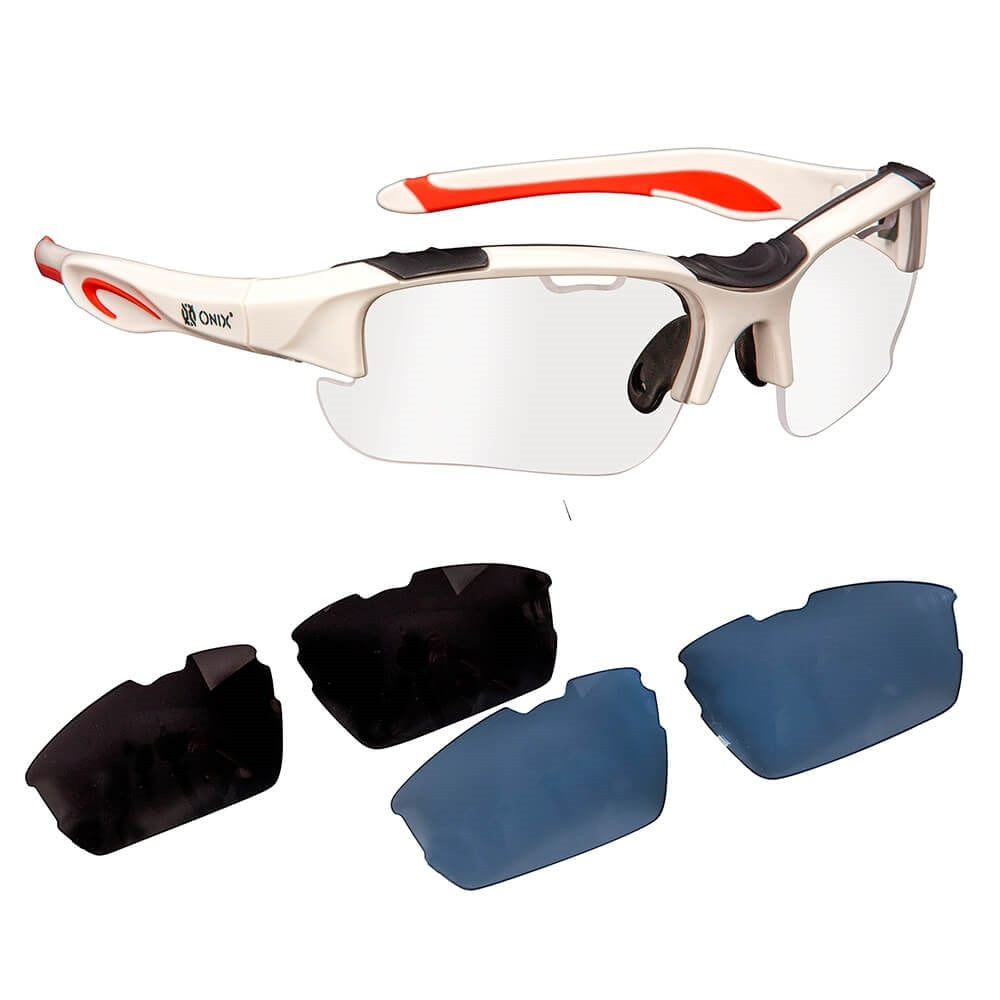 Pickleball Falcon Performance Eyewear by ONIX White