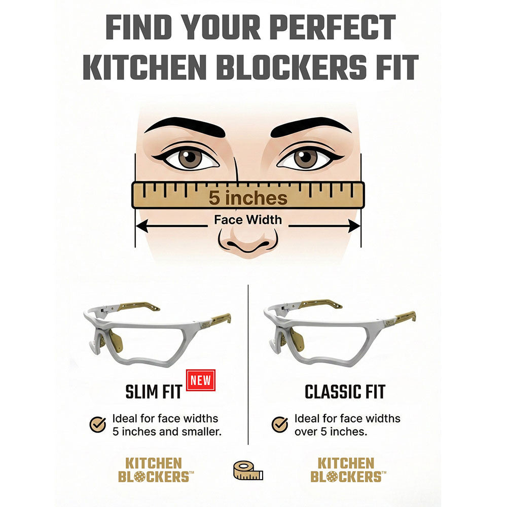 Pickleball Kitchen Blockers Pickleball Protective Eyewear Black